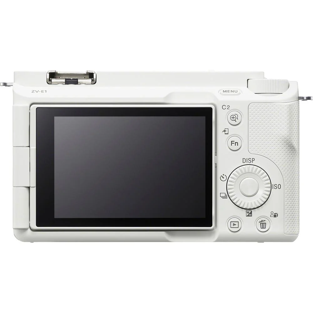 Sony Alpha ZV-E1 Full-frame Mirrorless Vlog Camera Body White Open Box - Image 6
