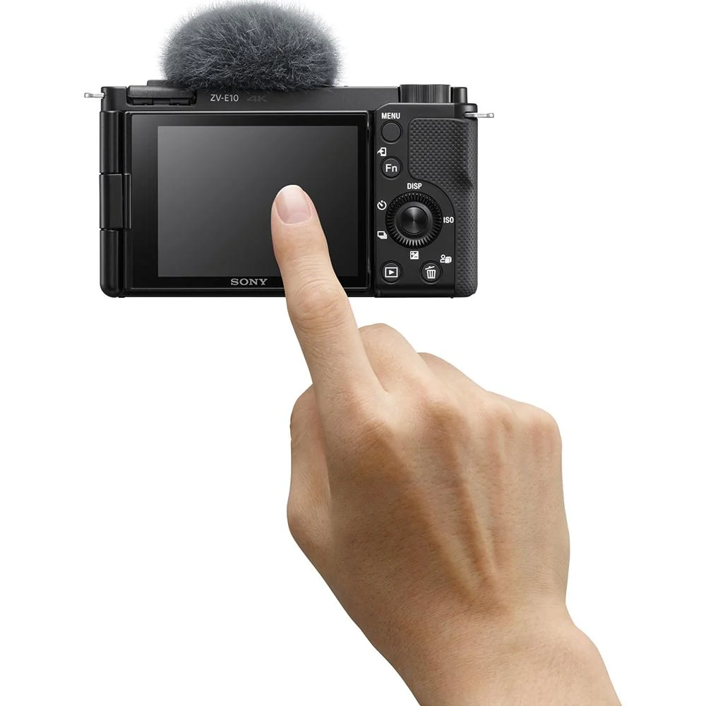 Sony Alpha ZV-E10 APS-C Interchangeable Lens Mirrorless Vlog Camera; Body - Open Box - Image 8