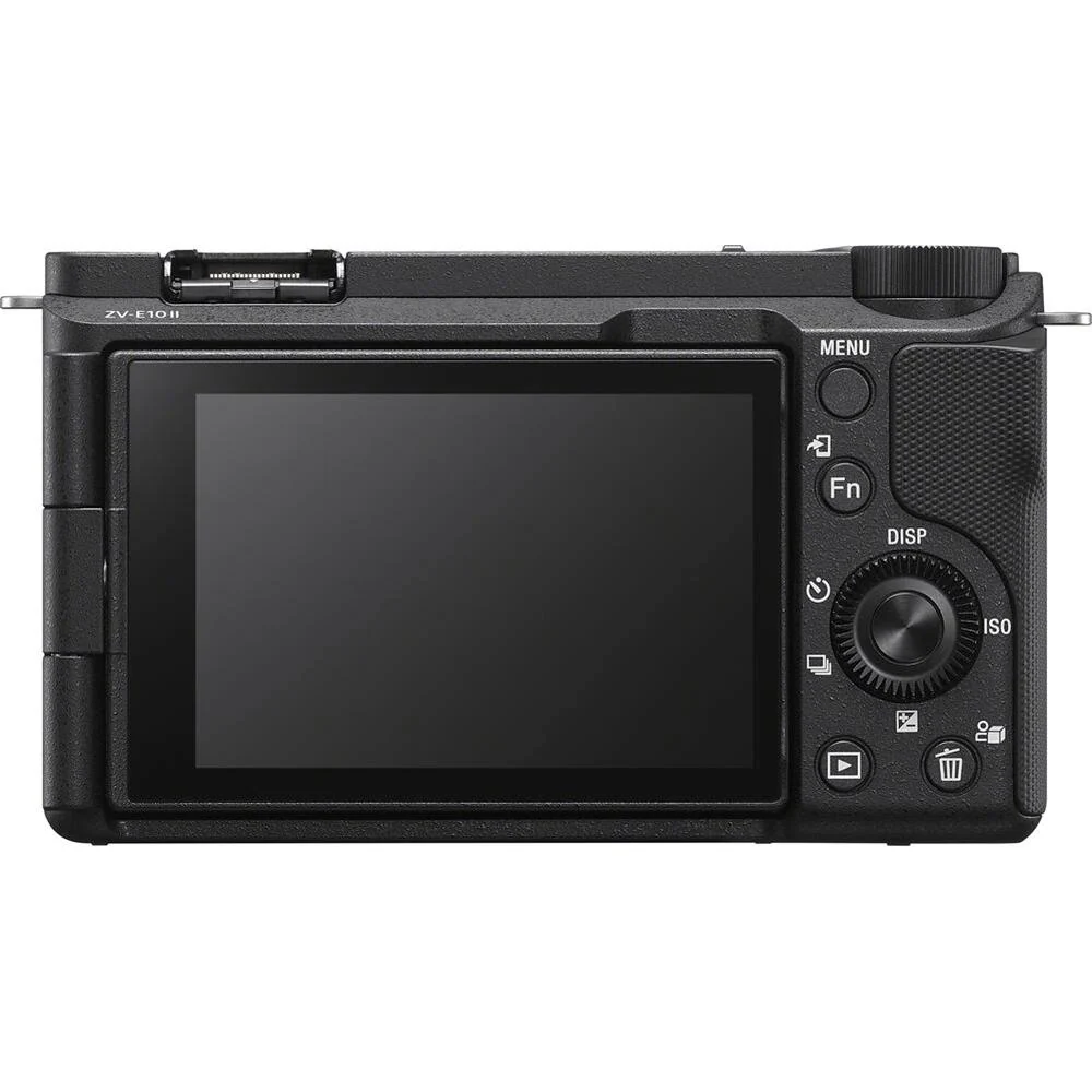 Sony Alpha ZV-E10 II APS-C Interchangeable Lens Mirrorless Camera Black Open Box - Image 3