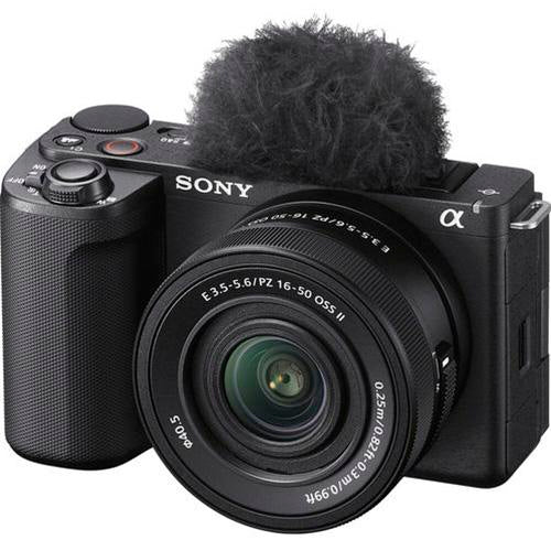 Sony Alpha ZV-E10 II Interchangeable Lens Mirrorless Camera w/16-50mm Lens (Black) - Image 12