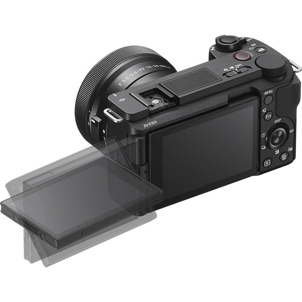 Sony Alpha ZV-E10 II Interchangeable Lens Mirrorless Camera w/16-50mm Lens (Black) - Image 8