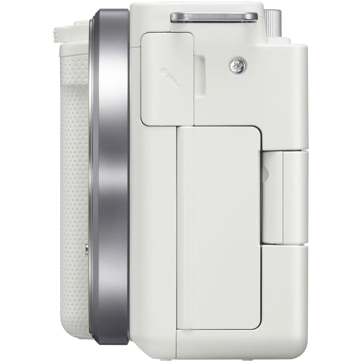 Sony Alpha ZV-E10 Interchangeable Lens Mirrorless Vlog Camera w/ 16-50mm Lens (White) - Image 5