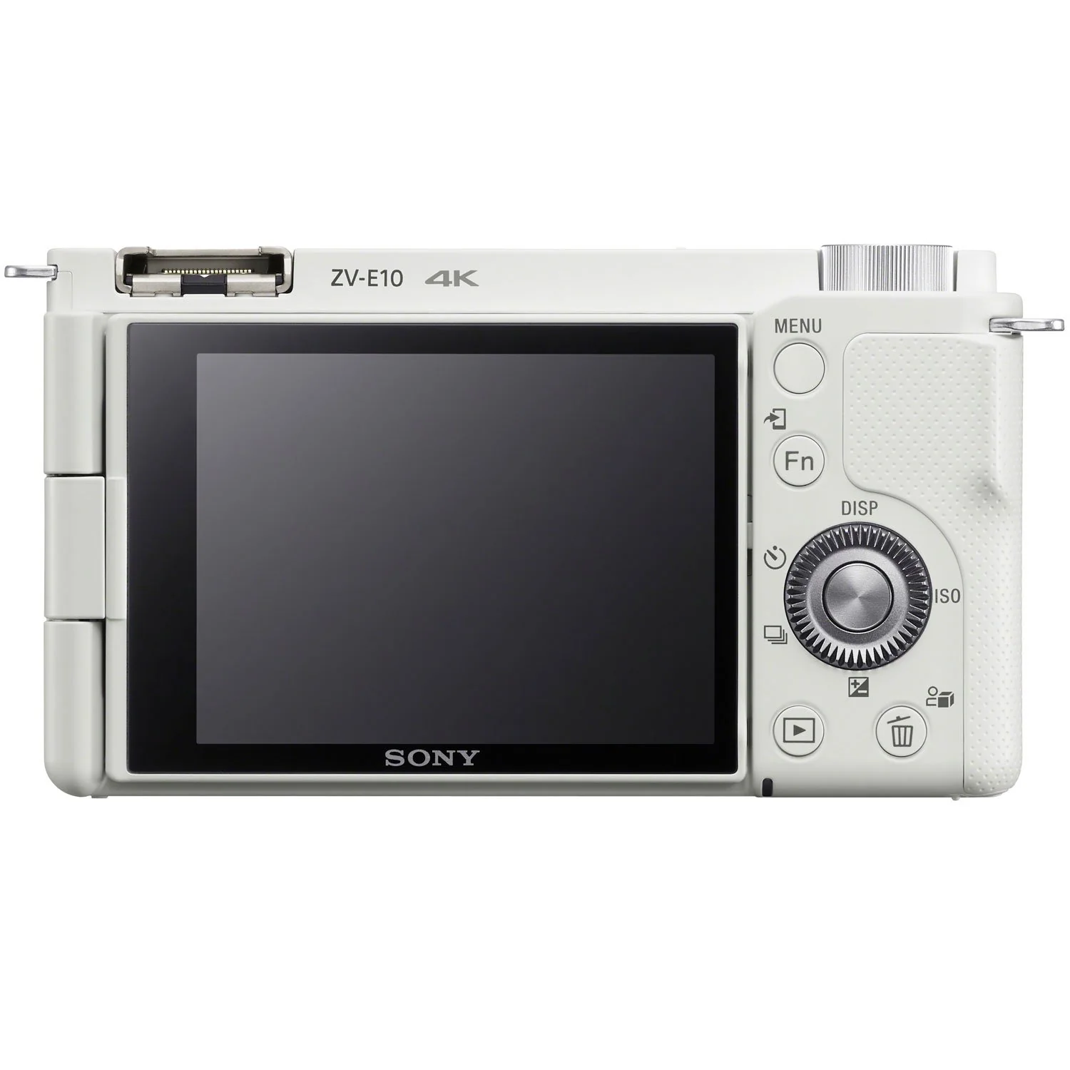Sony Alpha ZV-E10 Interchangeable Lens Mirrorless Vlog Camera w/ 16-50mm Lens (White) - Image 6