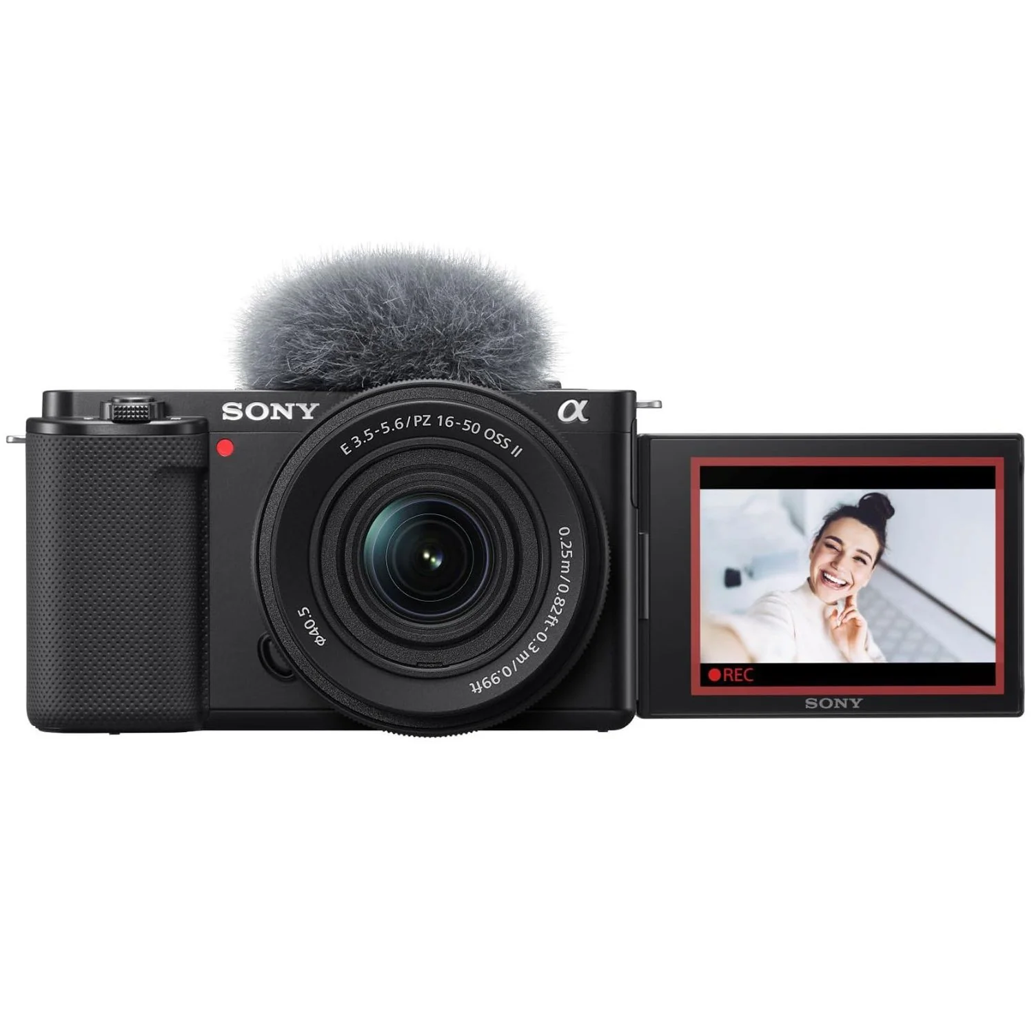 Sony Alpha ZV-E10 Mirrorless Vlog Camera with 16-50mm f/3.5-5.6 II Lens (Black) - Image 5