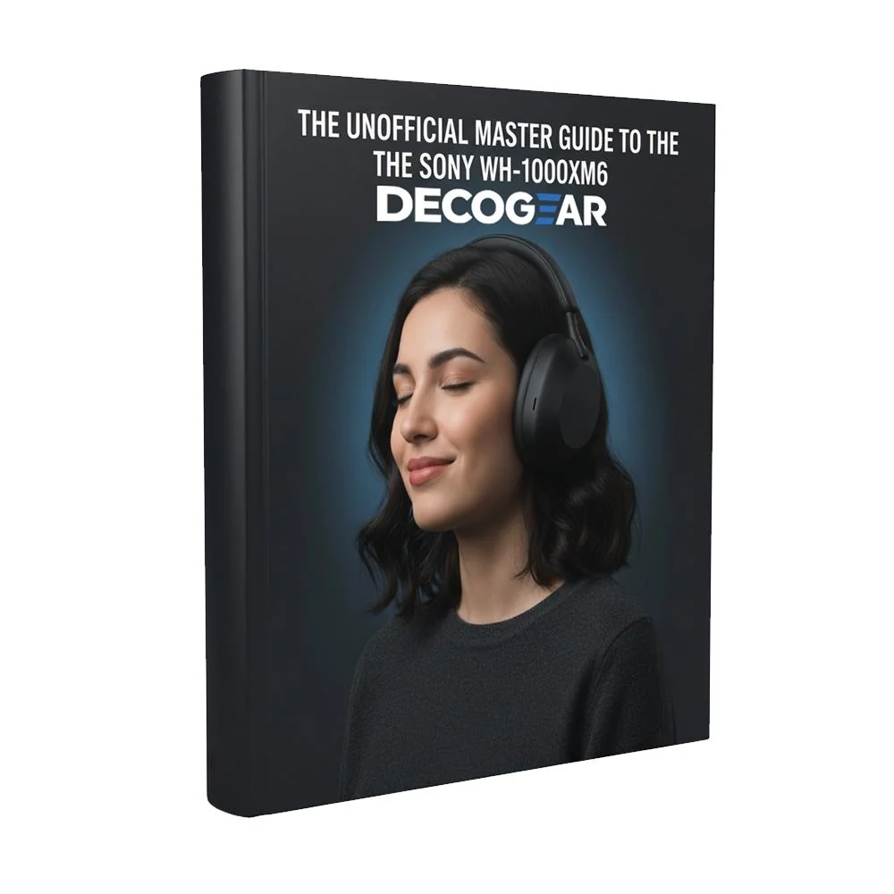 Sony Best Noise Canceling Headphones, Platinum Silver w/ Deco Master Guide Bundle - Image 14