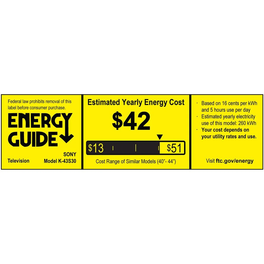 Sony BRAVIA 3 K43S30 43" 4K LED TV (2024) Bundle w/ 4 Yr Warranty +$40 Gift Card - Image 12