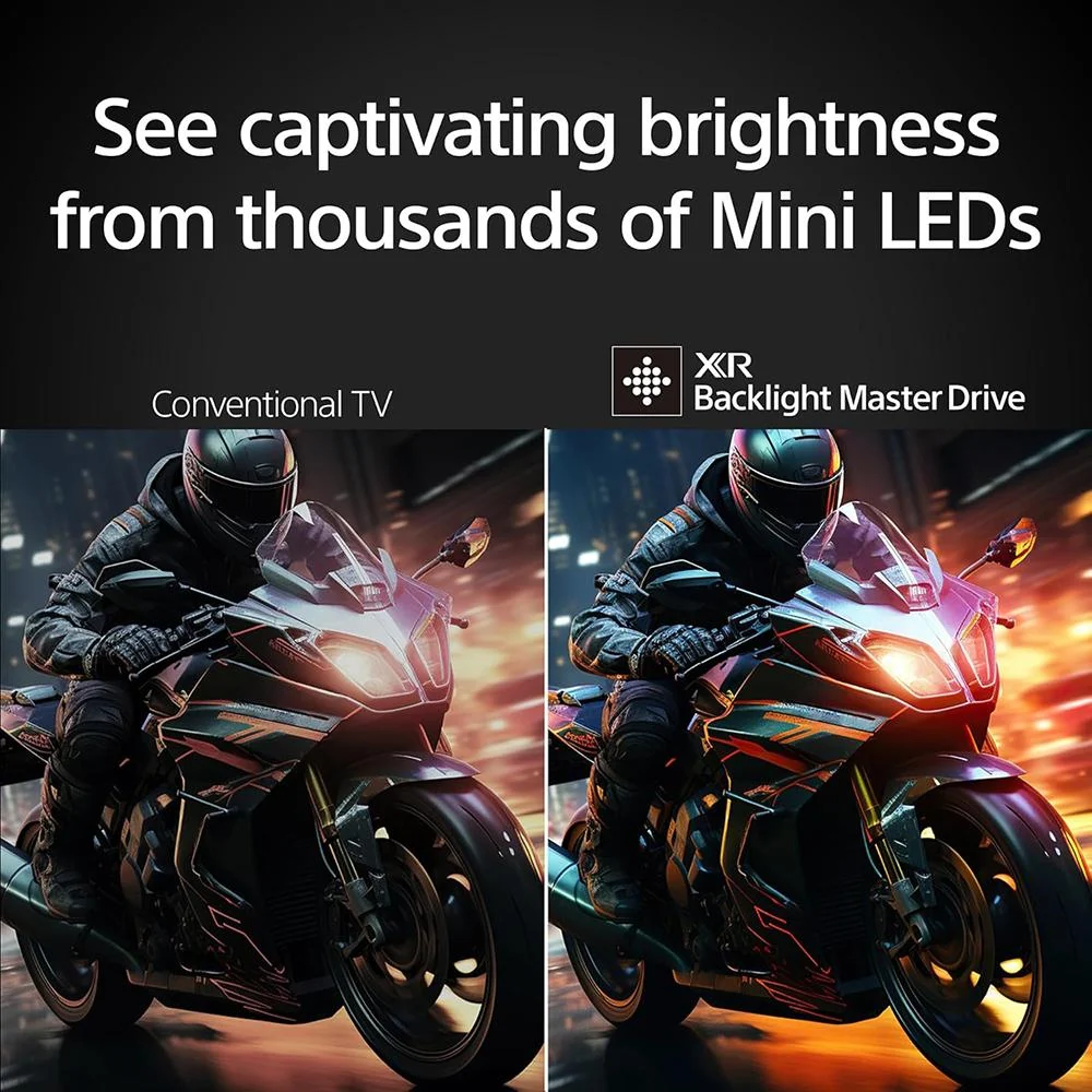 Sony BRAVIA 7 K75XR70 75 inch 4K HDR Smart QLED Mini-LED TV (2024) - Open Box - Image 12