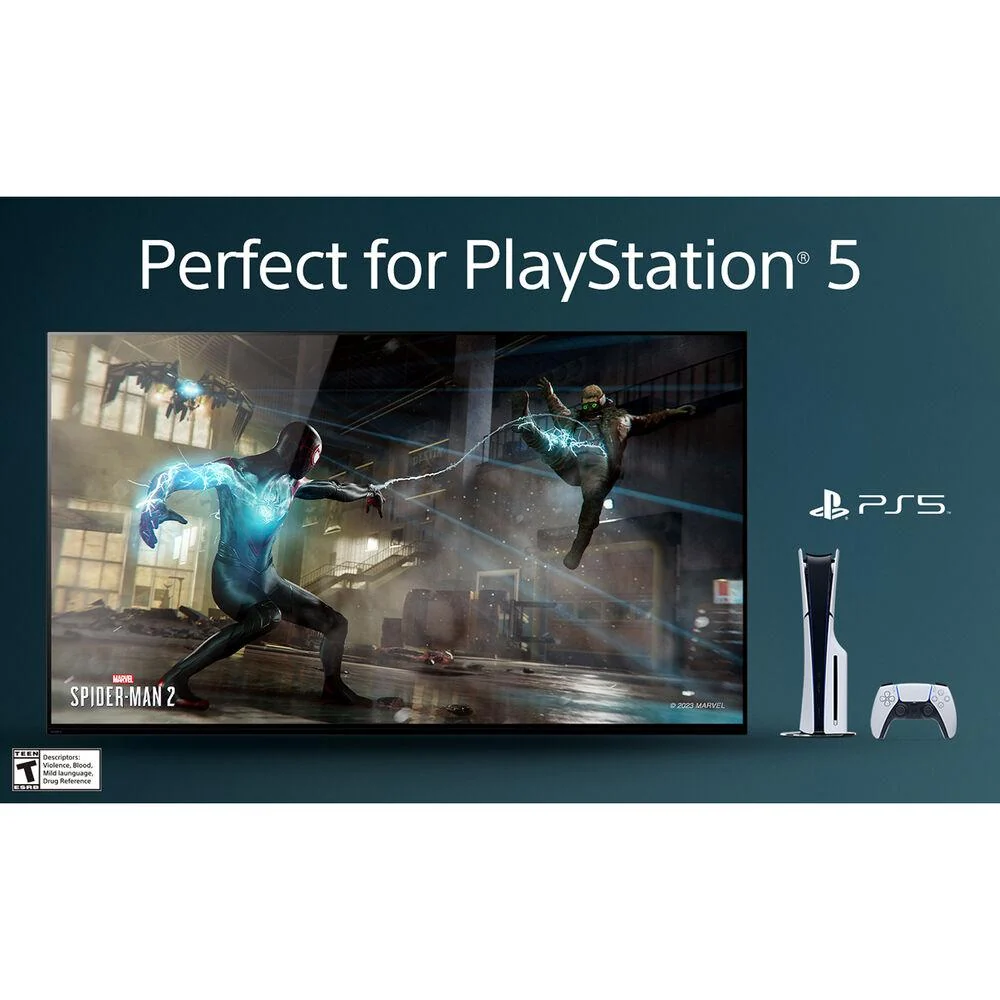 Sony BRAVIA 8 II 65" QD-OLED 4K HDR Google TV (2025) w/ Samsung All-in-One Soundbar - Image 11
