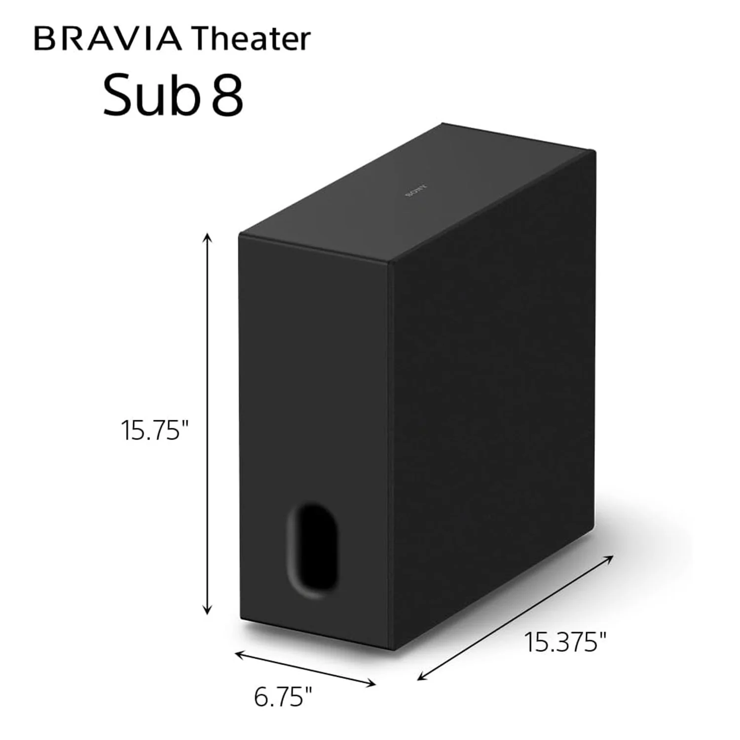 Sony BRAVIA Theater Sub 8 Wireless Subwoofer + 6FT HDMI Cable + 26 Month Protetcion - Image 7