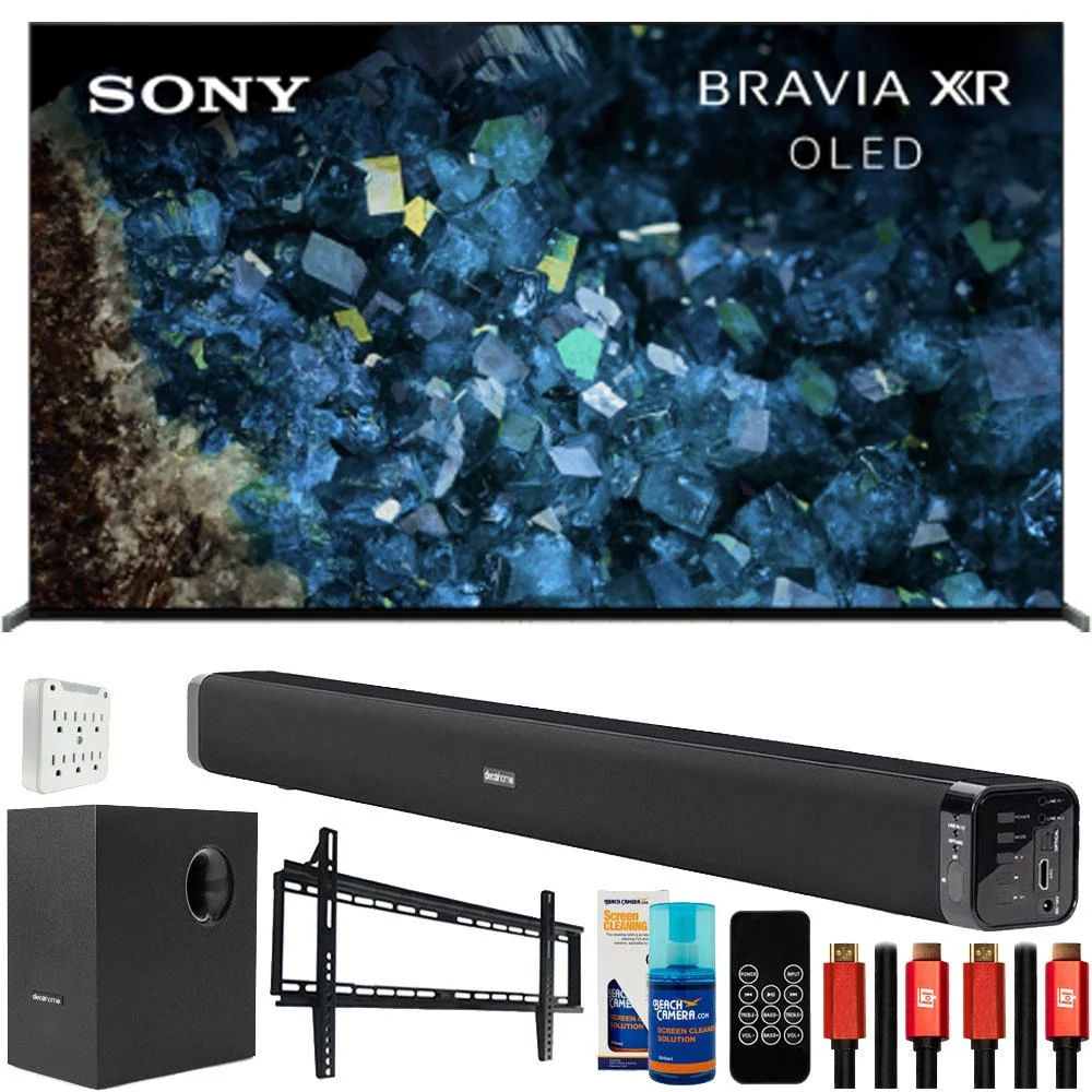 Sony BRAVIA XR 83" A80L OLED 4K Smart TV with Deco Gear Home Theater Bundle (2023) - Image 2