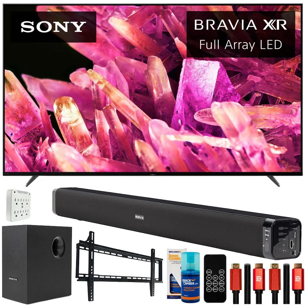 Sony Bravia XR 85" X90K 4K HDR LED Smart TV with Deco Gear Home Theater Bundle - Image 2