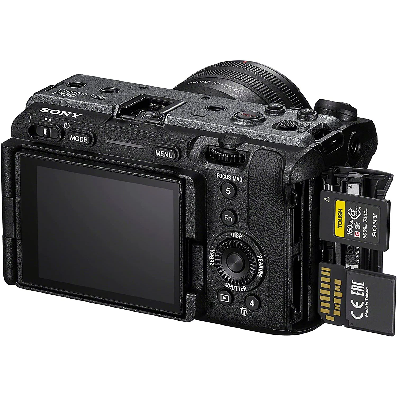 Sony Cinema Line FX30 Super 35 Camera Body with XLR Handle Unit - ILME-FX30 - Image 6
