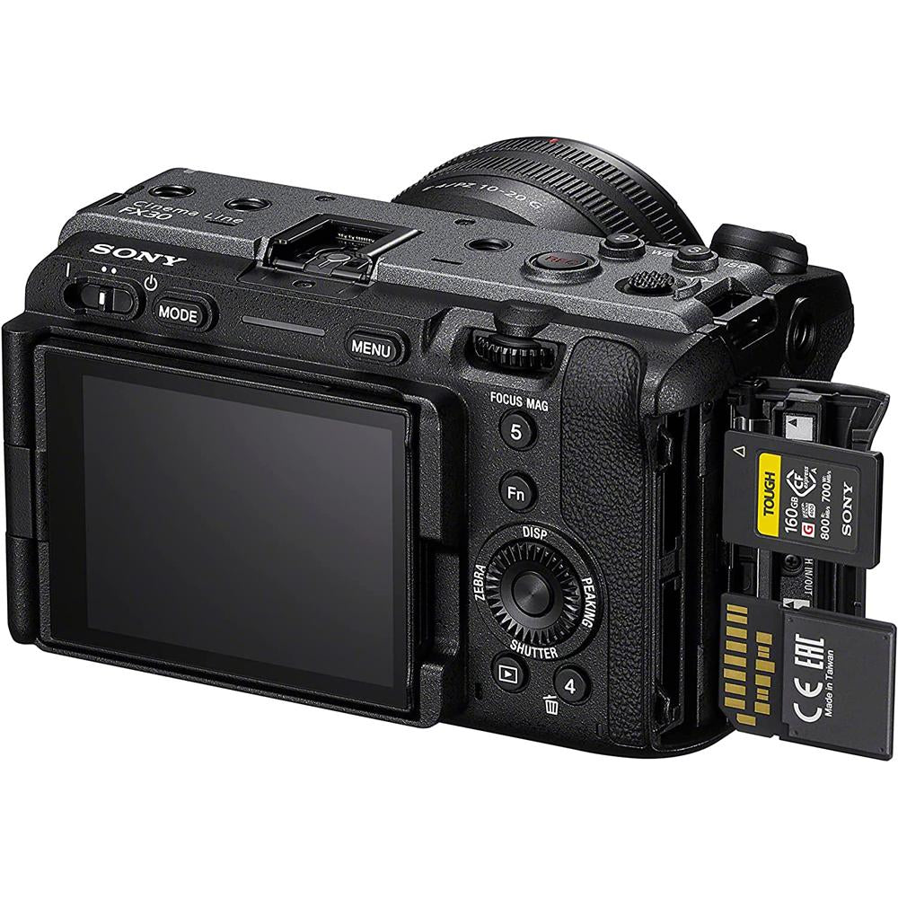 Sony Cinema Line FX30 Super 35 Interchangeable Lens Camera Body ILME-FX30B - Open Box - Image 5