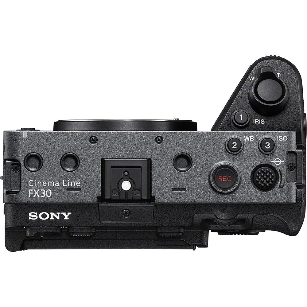 Sony Cinema Line FX30 Super 35 Interchangeable Lens Camera Body ILME-FX30B - Open Box - Image 7