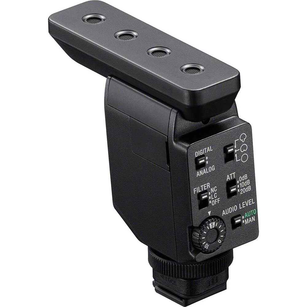 Sony ECM-B10 Compact Camera-Mount Digital Shotgun Microphone - Open Box - Image 3