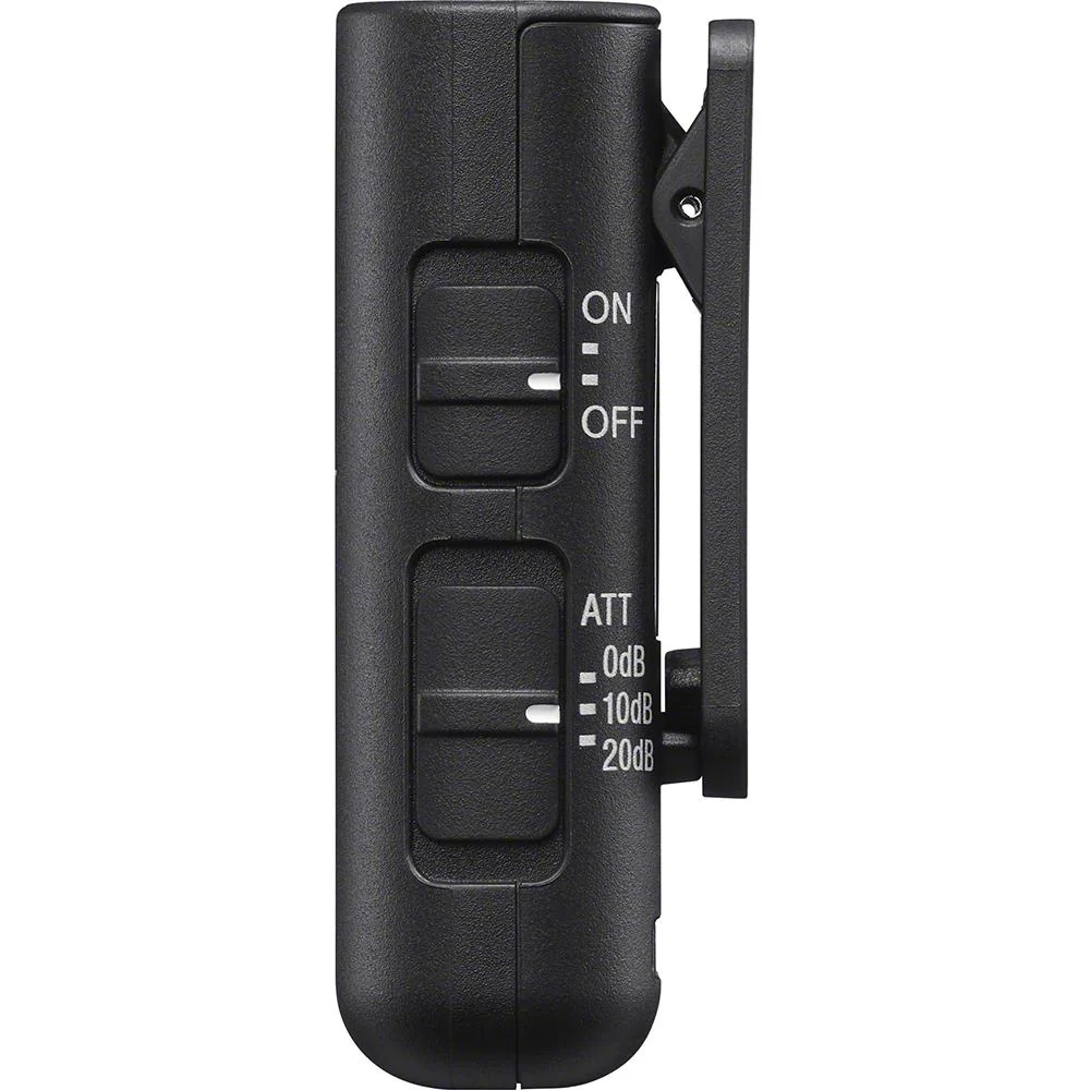 Sony ECM-W3 Dual-Channel Wireless Microphone, Black - Image 4