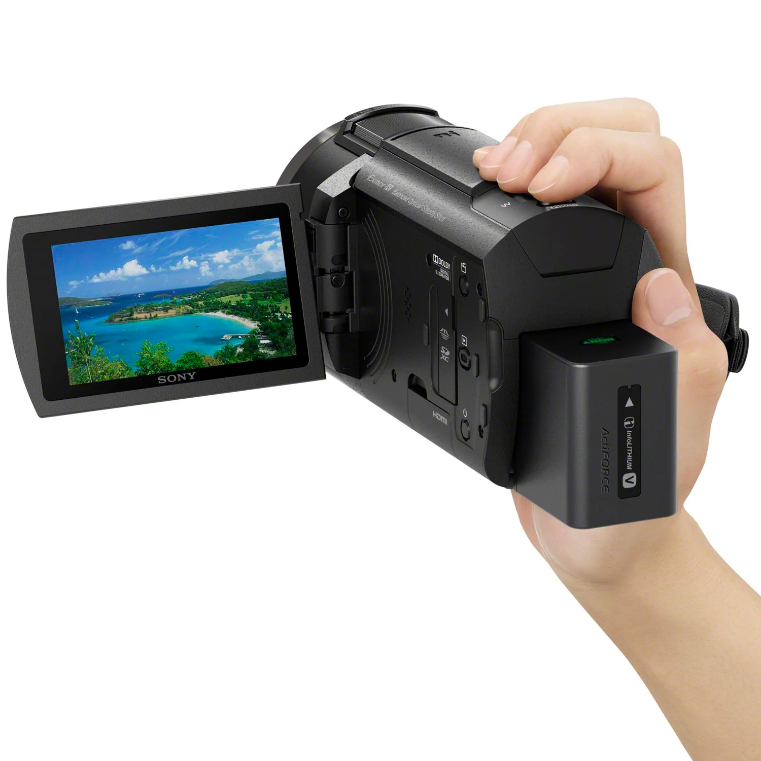 Sony FDR-AX43 4K UHD Handycam Camcorder Kit AX43 Video Recording Camera Pro Bundle - Image 4