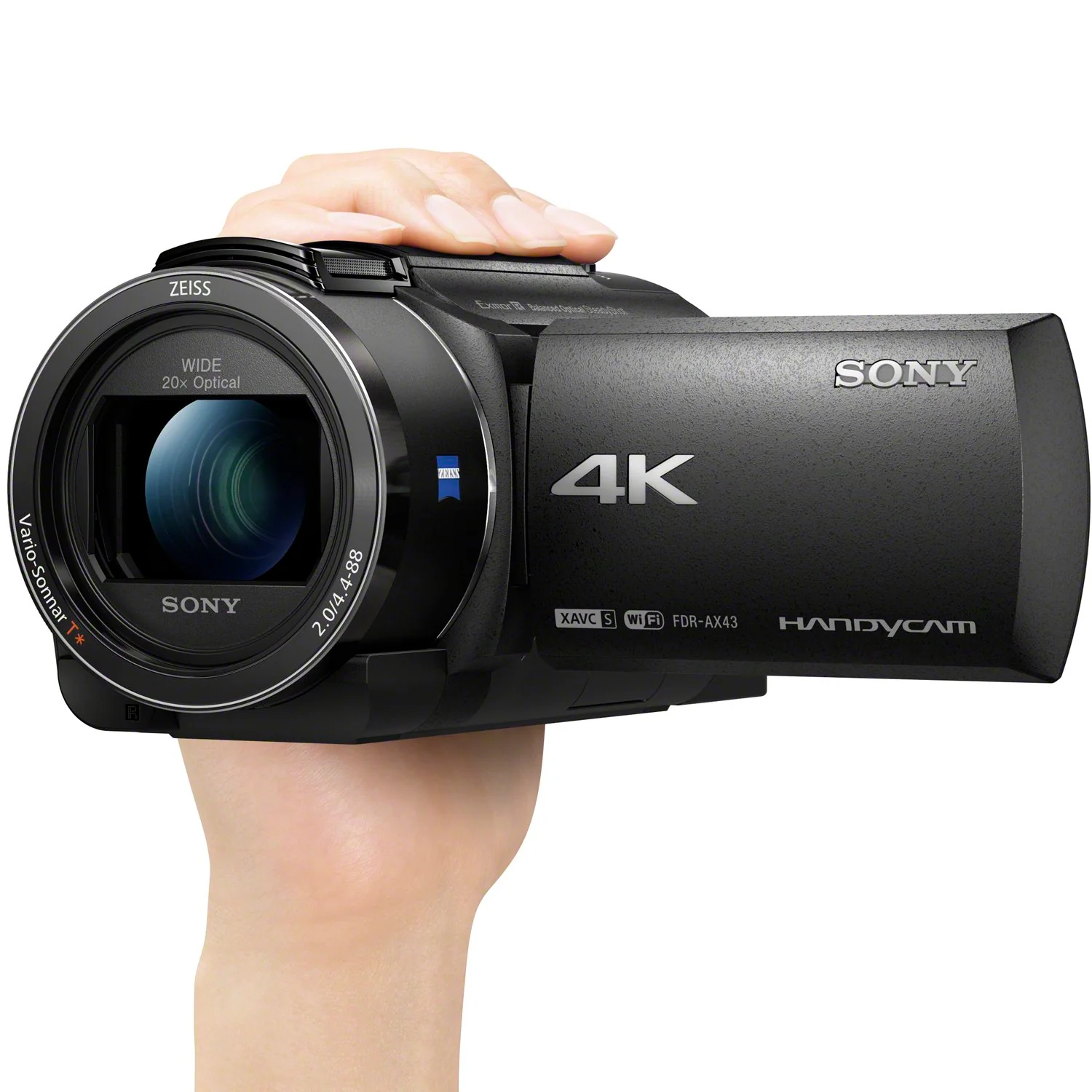 Sony FDR-AX43 4K UHD Handycam Camcorder Kit AX43 Video Recording Camera Pro Bundle - Image 5