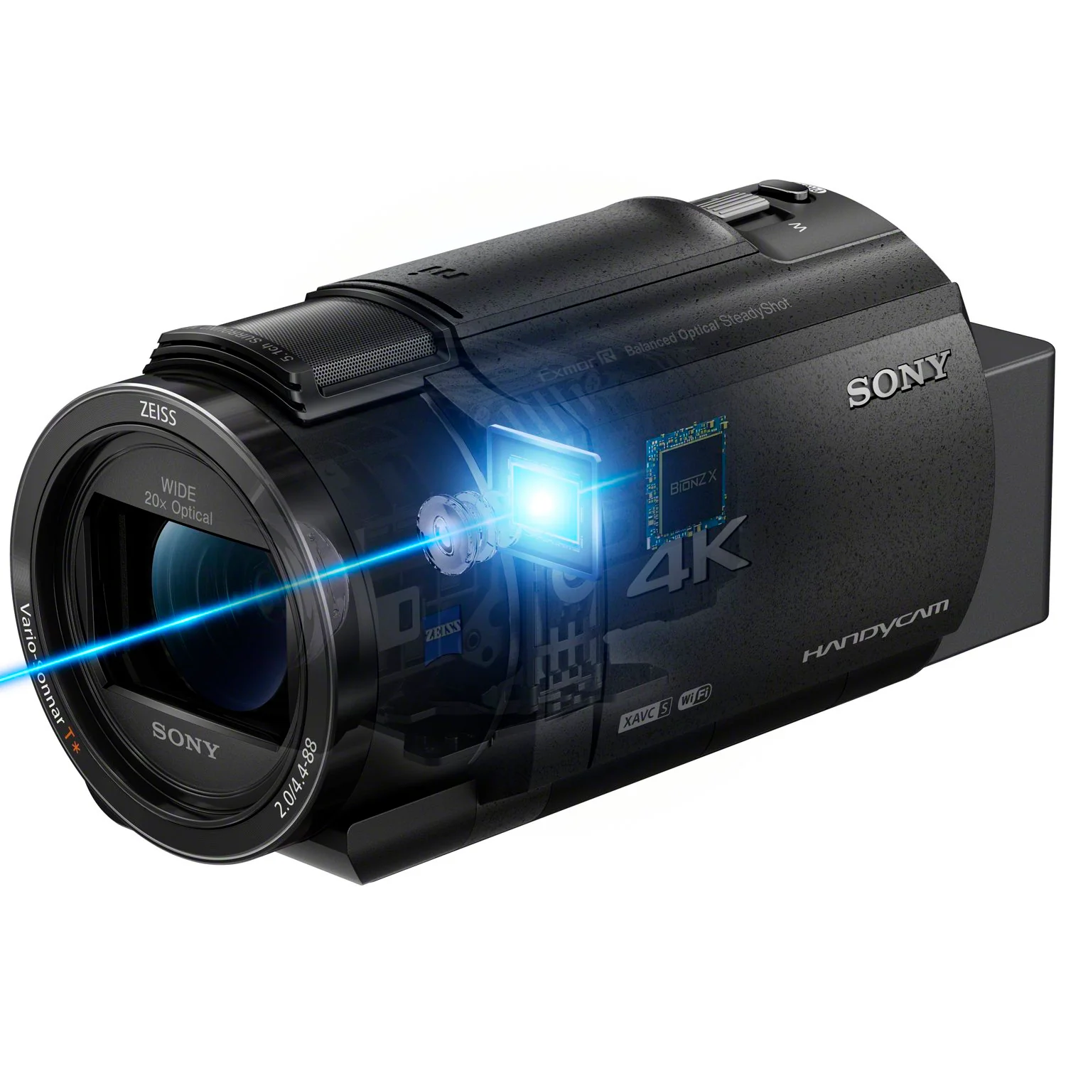 Sony FDR-AX43 4K UHD Handycam Camcorder Kit AX43 Video Recording Camera Pro Bundle - Image 8