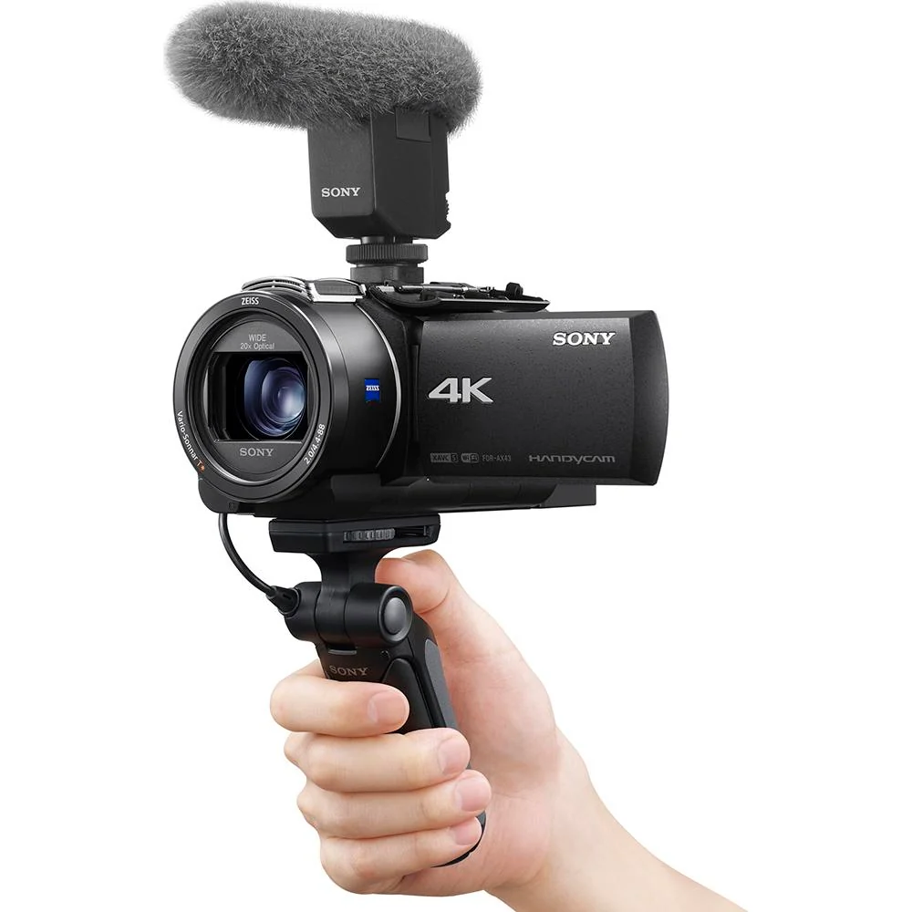 Sony FDR-AX43 Digital Video 4K Handycam Camcorder with Exmor R CMOS Sensor - Open Box - Image 3