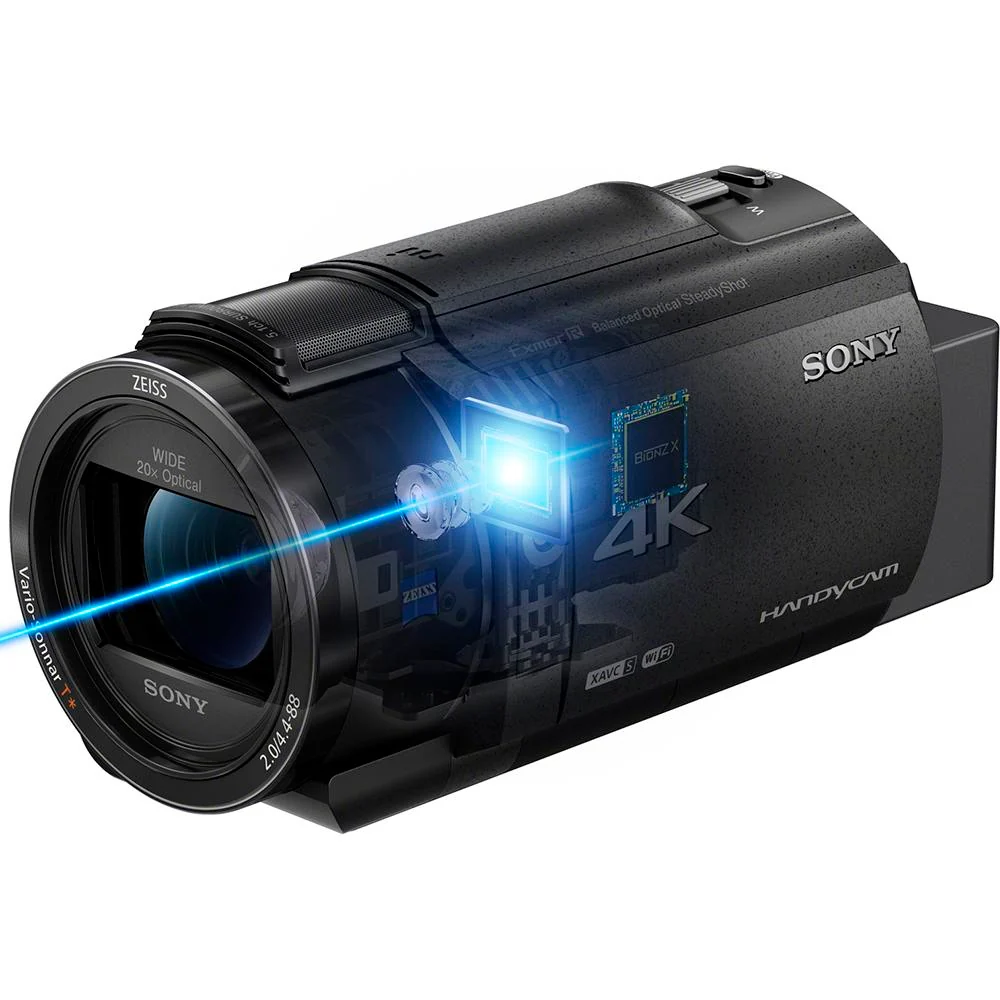 Sony FDR-AX43 Digital Video 4K Handycam Camcorder with Exmor R CMOS Sensor - Open Box - Image 5
