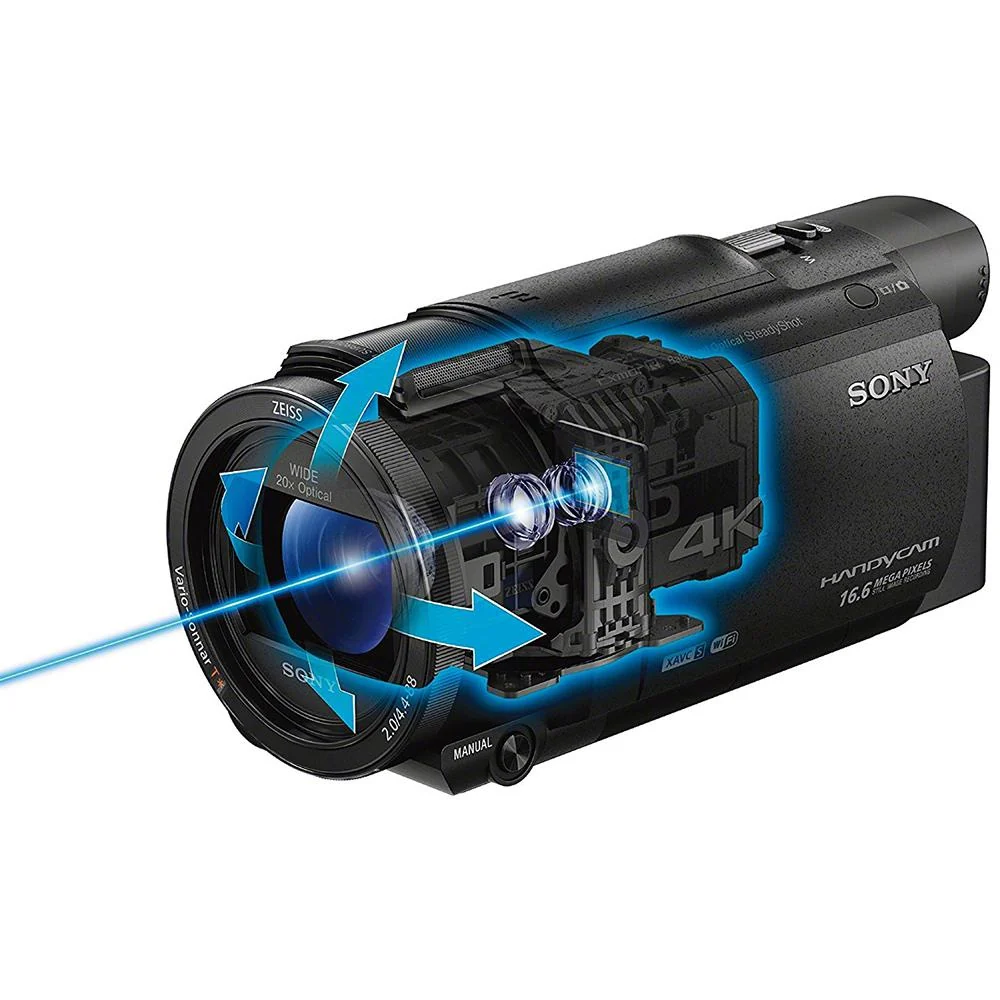 Sony FDR-AX53/B 4K Handycam Camcorder with Exmor R CMOS Sensor  ***AS IS***, Open Box - Image 8