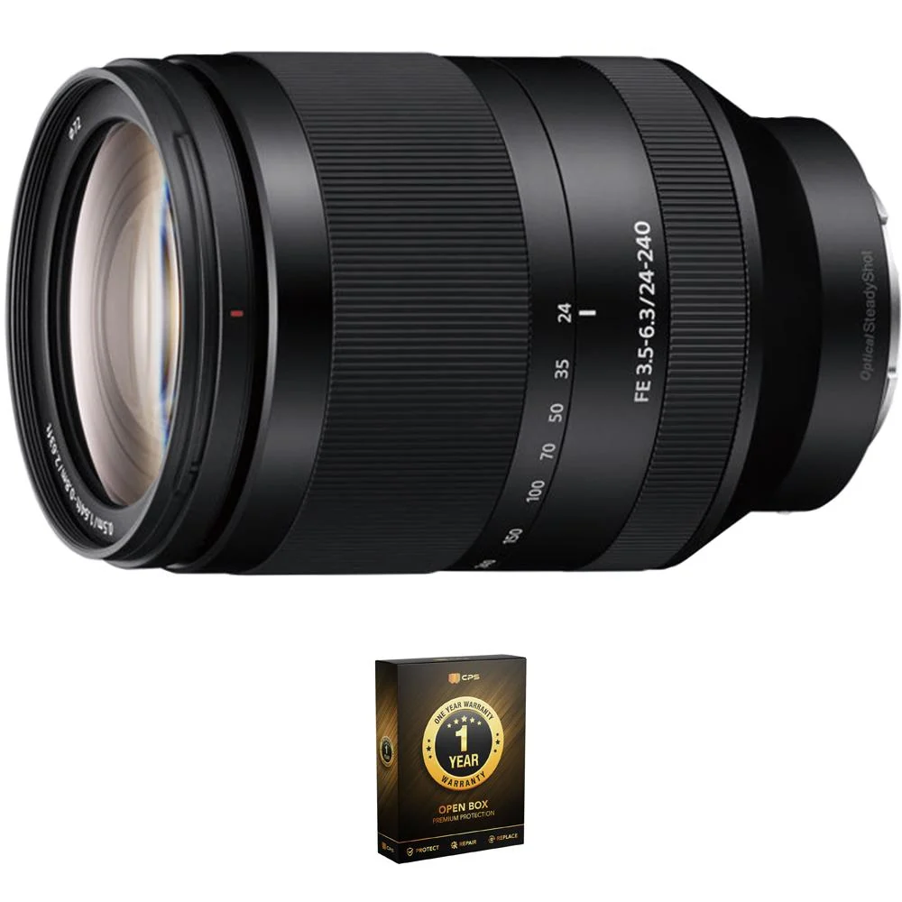 Sony FE 24-240mm F3.5-6.3 OSS E-mount Tele lens (OPEN BOX) with CPS 1 Year Warranty - Image 2