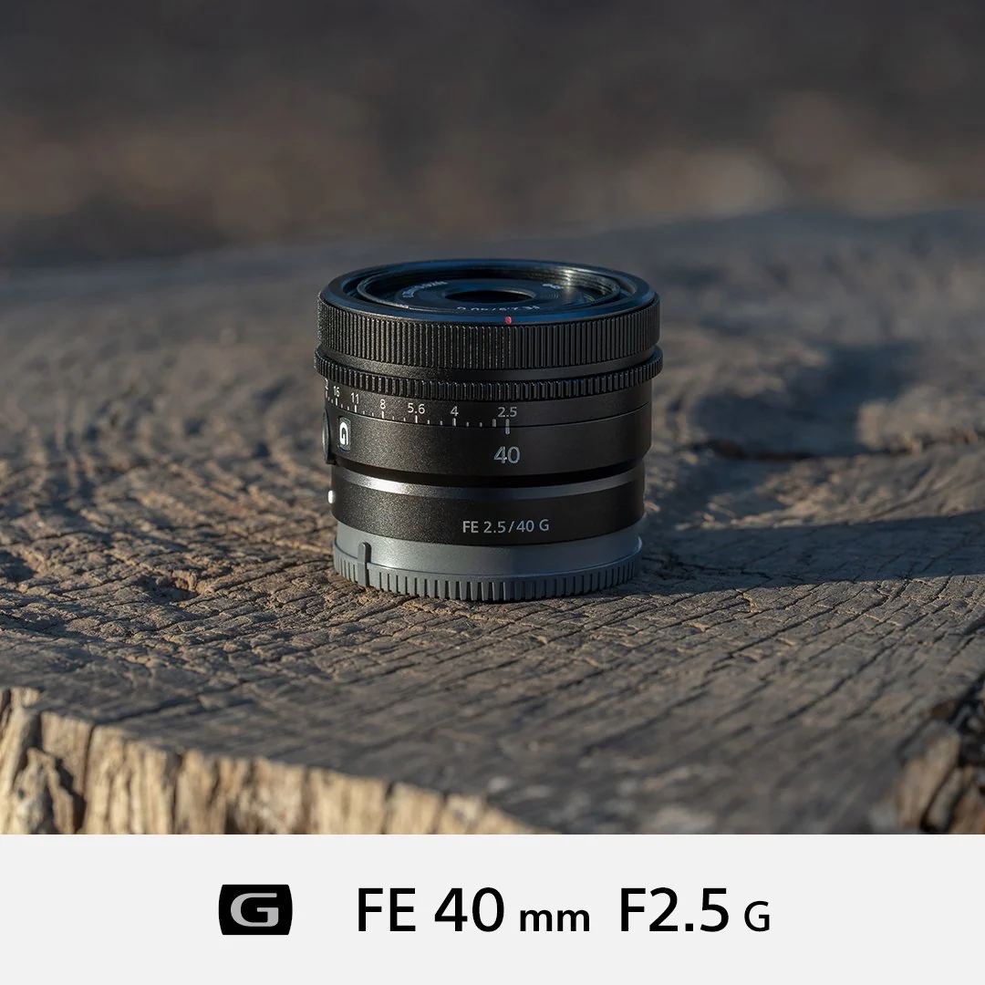Sony FE 40mm F2.5 G Full Frame Ultra Compact Prime G Lens for E-Mount Open Box - Image 10