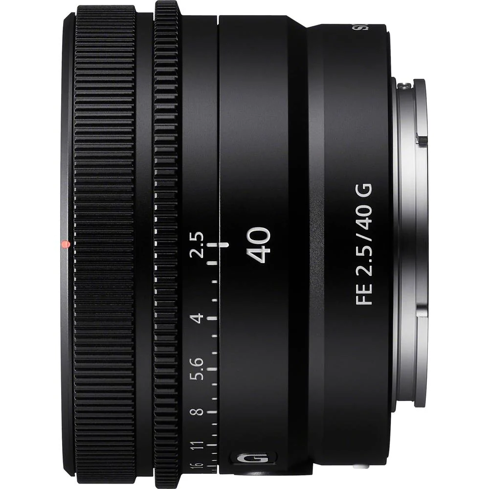 Sony FE 40mm F2.5 G Full Frame Ultra Compact G Lens for E-Mount SEL40F25G, Open Box - Image 6