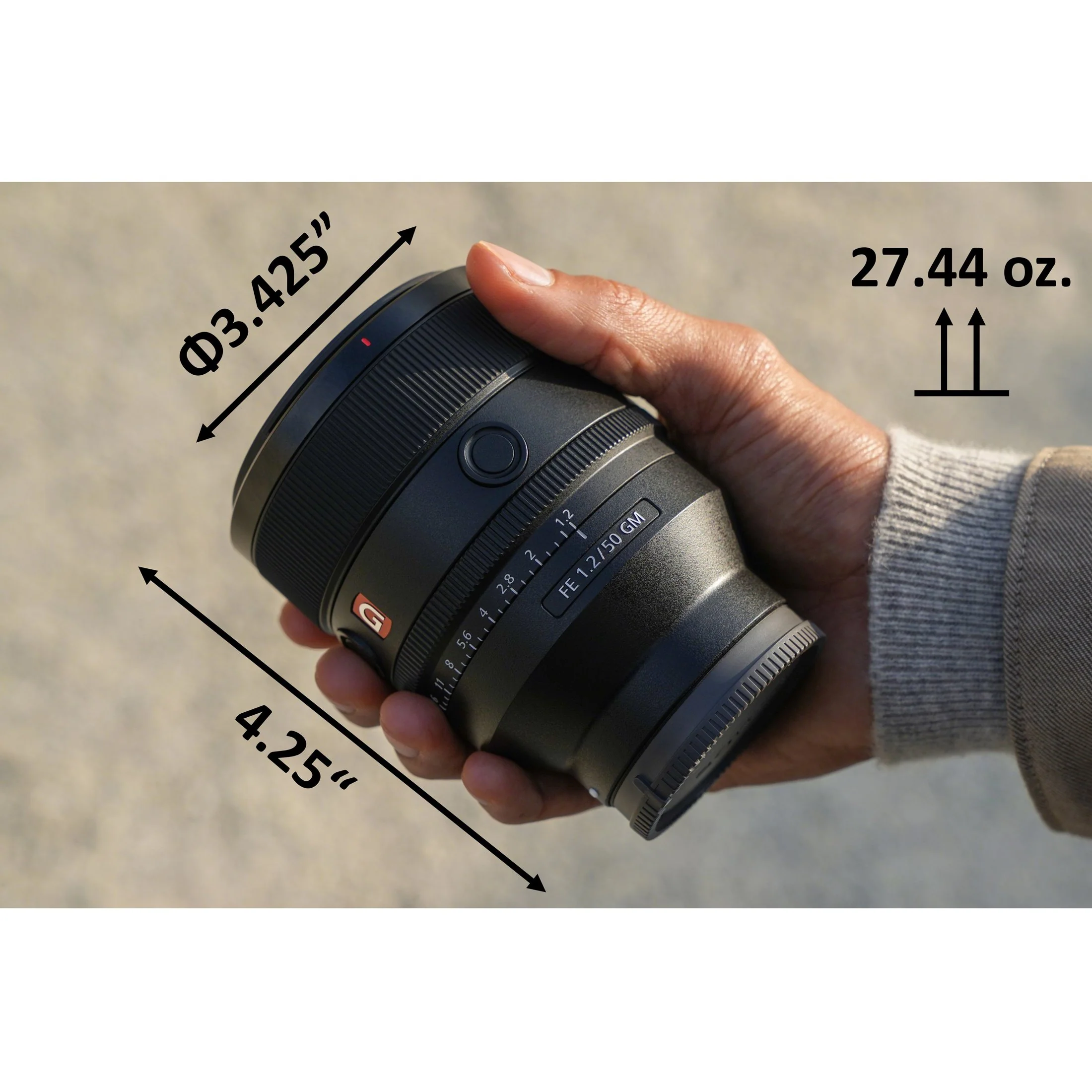 Sony FE 50mm F1.2 GM Full Frame Large Aperture G Master Lens for E-Mount SEL50F12GM - Image 7