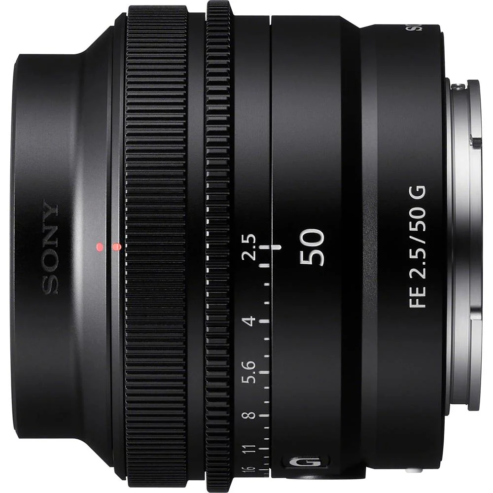 Sony FE 50mm F2.5 G Compact Prime G Lens for E-Mount OPEN BOX + 1 Year Warranty Pack - Image 3