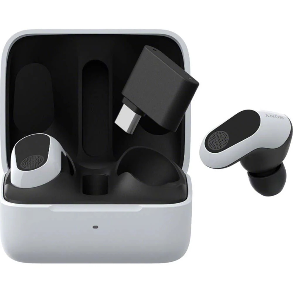 Sony INZONE Buds Truly Wireless Noise Cancelling Earbuds, White, WFG700N/W, Open Box - Image 5