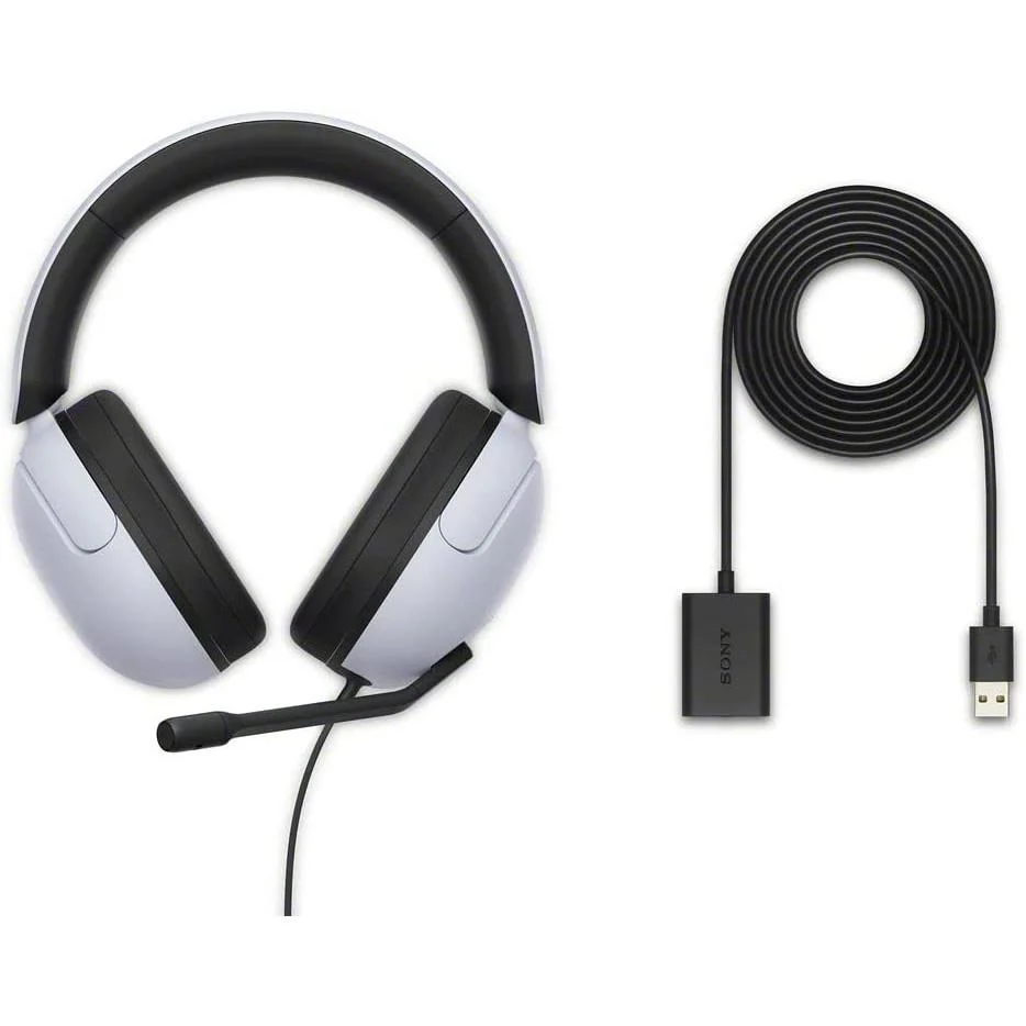 Sony INZONE H3 Wired Gaming Headset, White - MDRG300/W - Image 7