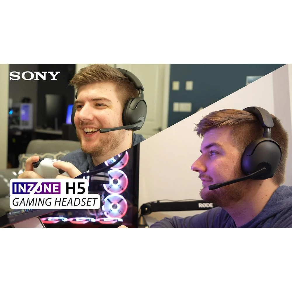 Sony INZONE H5 Wireless Noise Cancelling Gaming Headset (Open Box) + 1 Year Warranty - Image 12