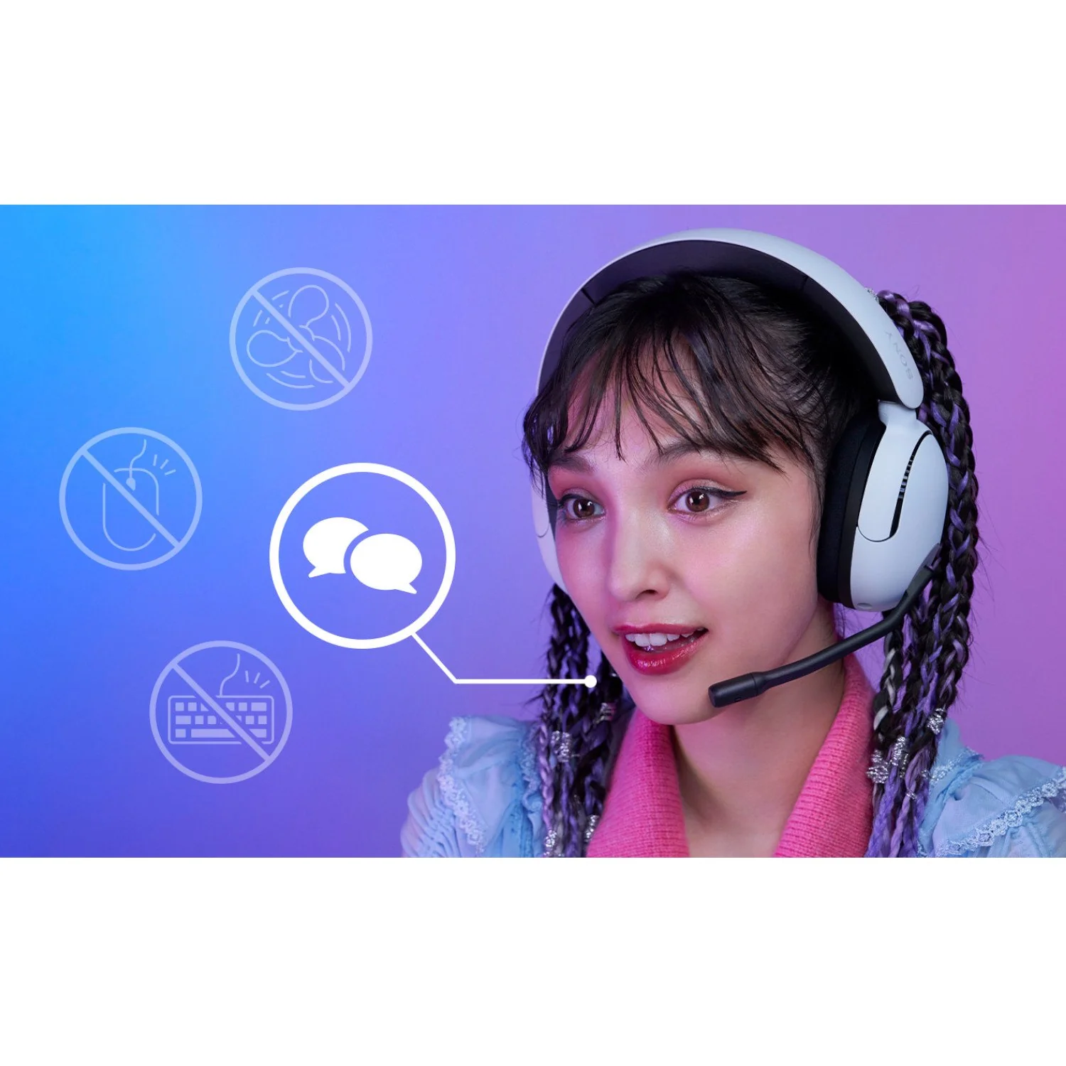 Sony INZONE H5 Wireless Noise Cancelling Gaming Headset OPEN BOX +1Year Warranty Pack - Image 14