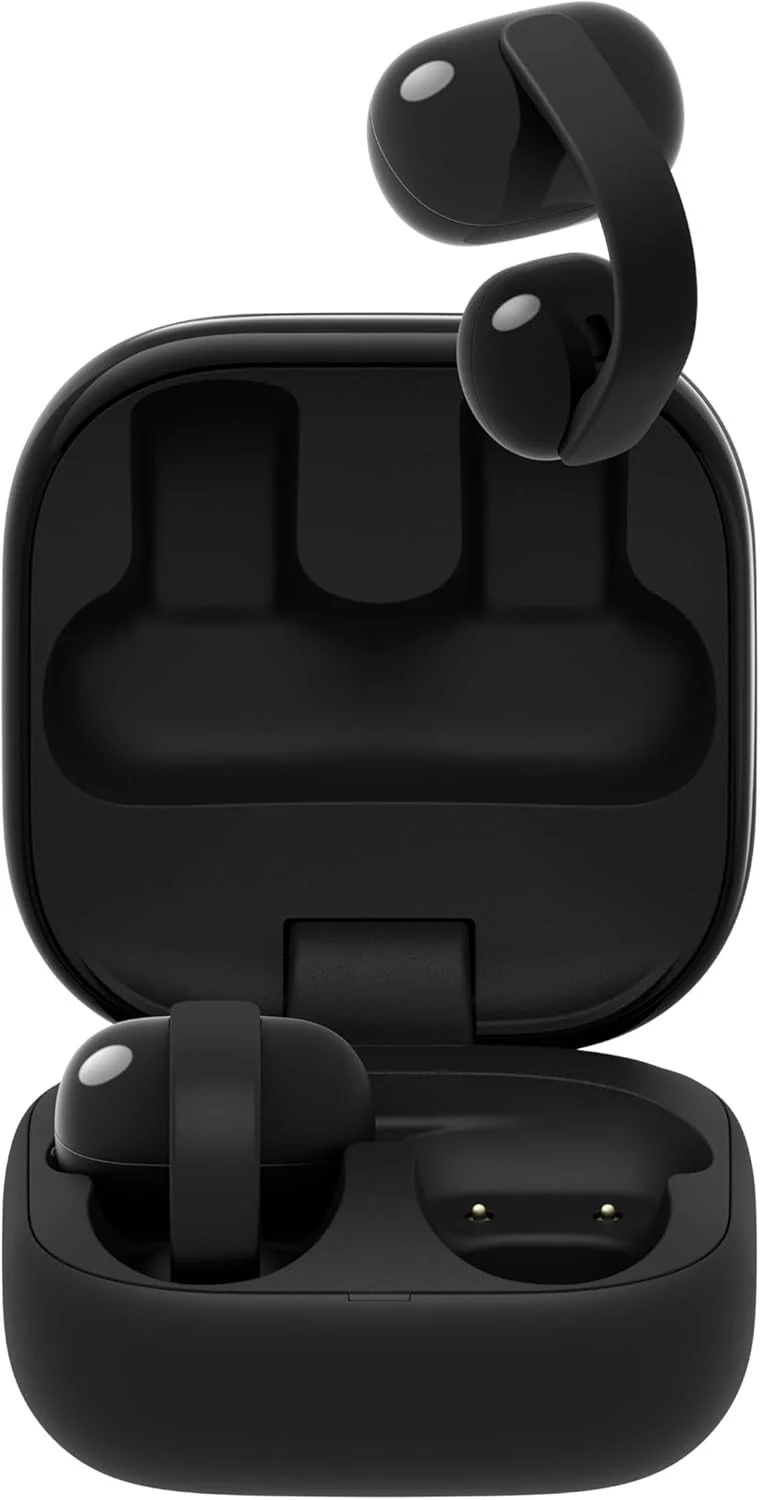 Sony LinkBuds Clip Open-Ear Truly Wireless Earbuds - Black WFLC900/B - Image 2