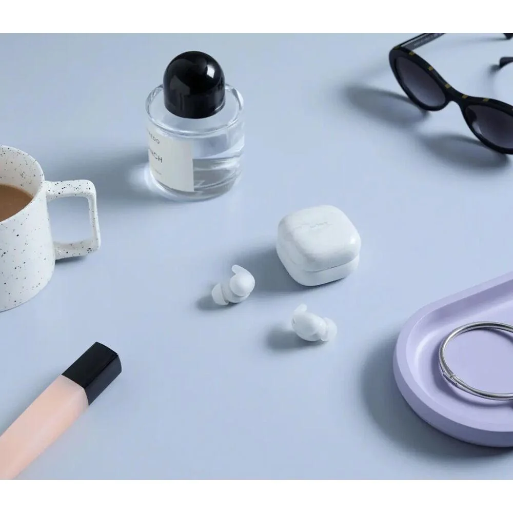 Sony LinkBuds Fit Truly Wireless Noise Canceling Earbud Headphones - White - Open Box - Image 8