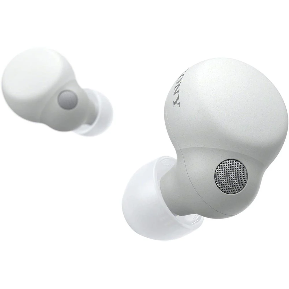 Sony LinkBuds S Truly Wireless Noise Canceling Earbuds, White w/ Accessories Bundle - Image 5