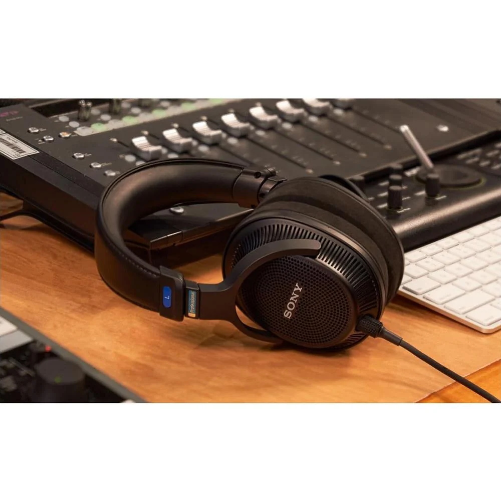 Sony MDR-MV1 Open Back Reference Monitor Headphones Black - Image 12