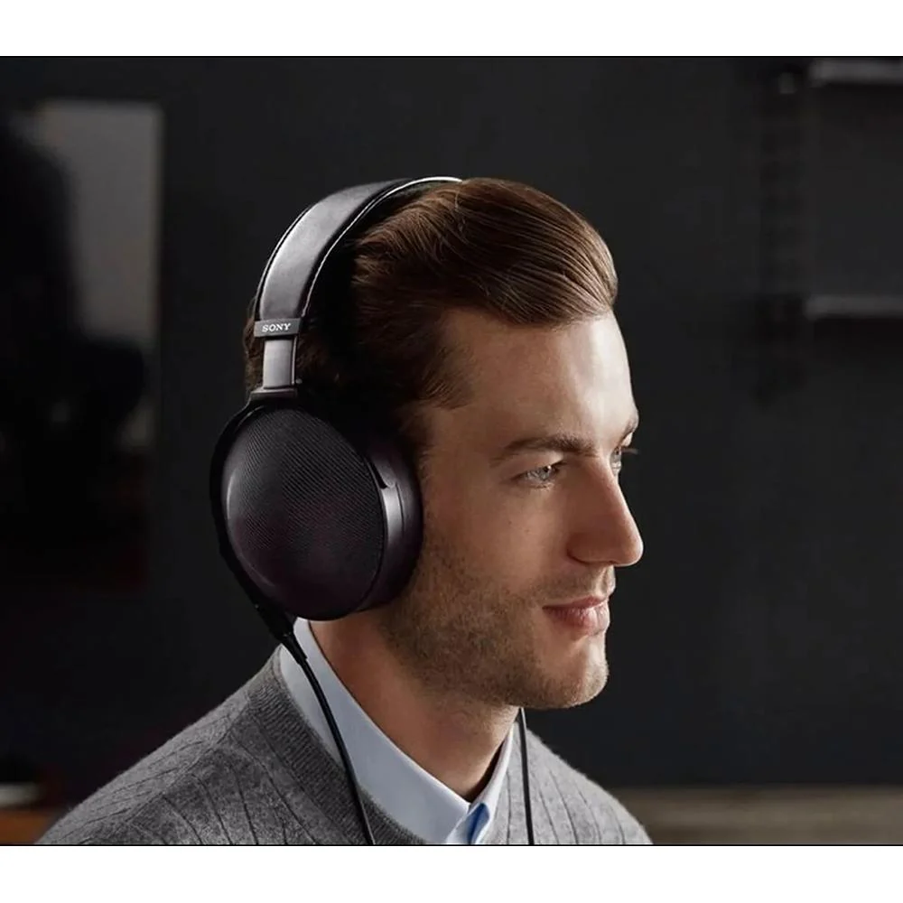 Sony MDR-Z1R Signature Closed Dynamic Hi-Res Headphones w/ Case; Black - Open Box - Image 11