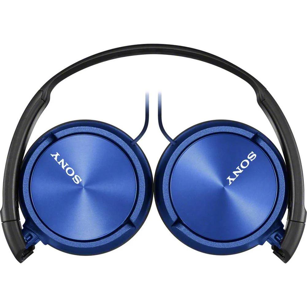 Sony MDR-ZX310AP/L ZX Series Headphones Stereo Headset w/ Microphone Refurbished Blue - Image 2