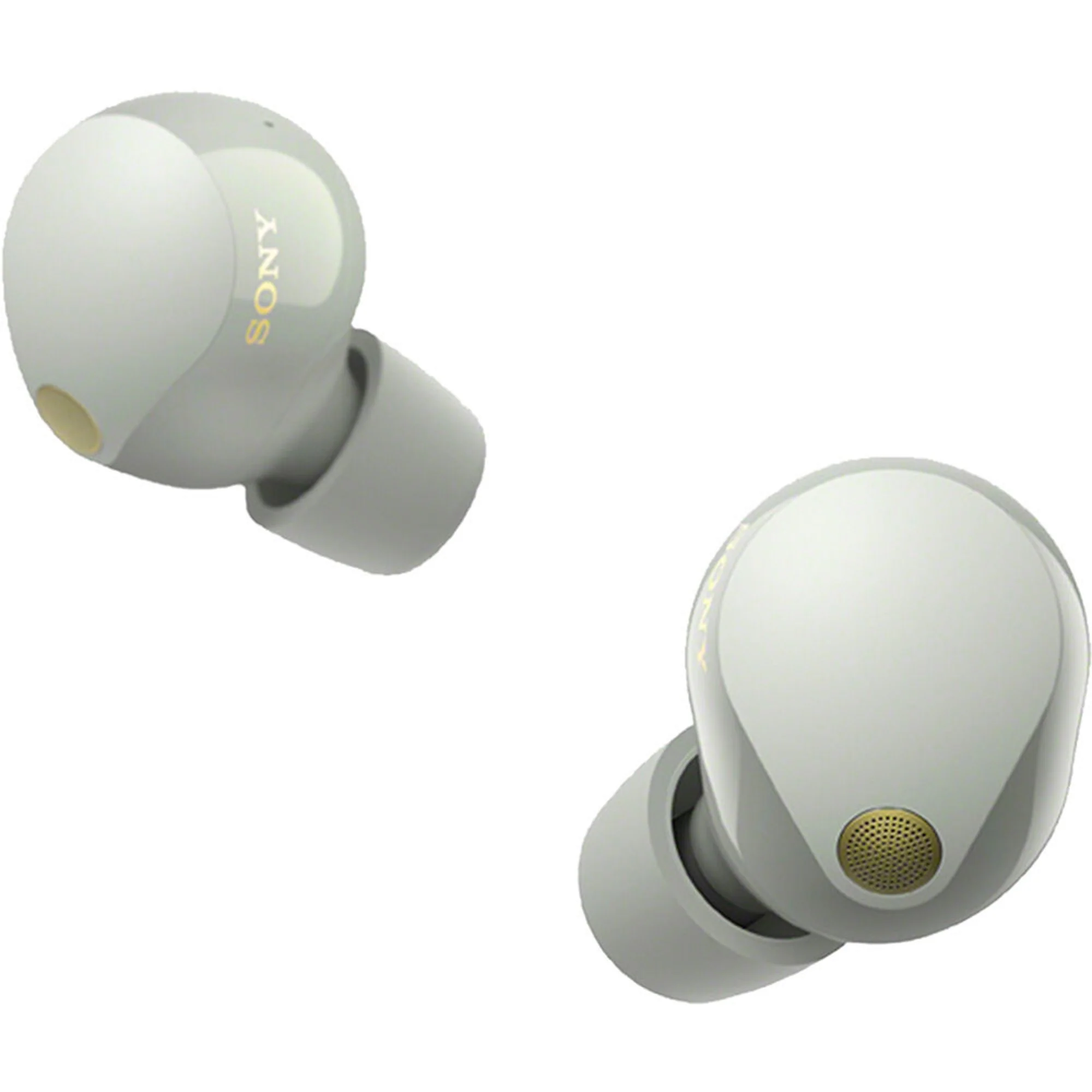 Sony Noise Canceling Truly Wireless Earbuds, Silver + Accessories + Warranty Bundle - Image 9