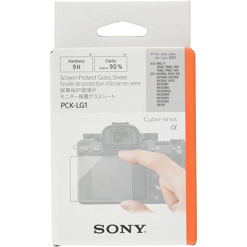 Sony PCKLG1 Screen Protector Glass Sheet for a9 OPEN BOX + 1 Year Warranty Pack - Image 3