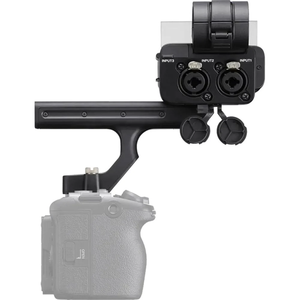 Sony Pro Pro XLR-H1 XLR Handle Unit With Controls (OPEN BOX) with CPS 1 Year Warranty - Image 6