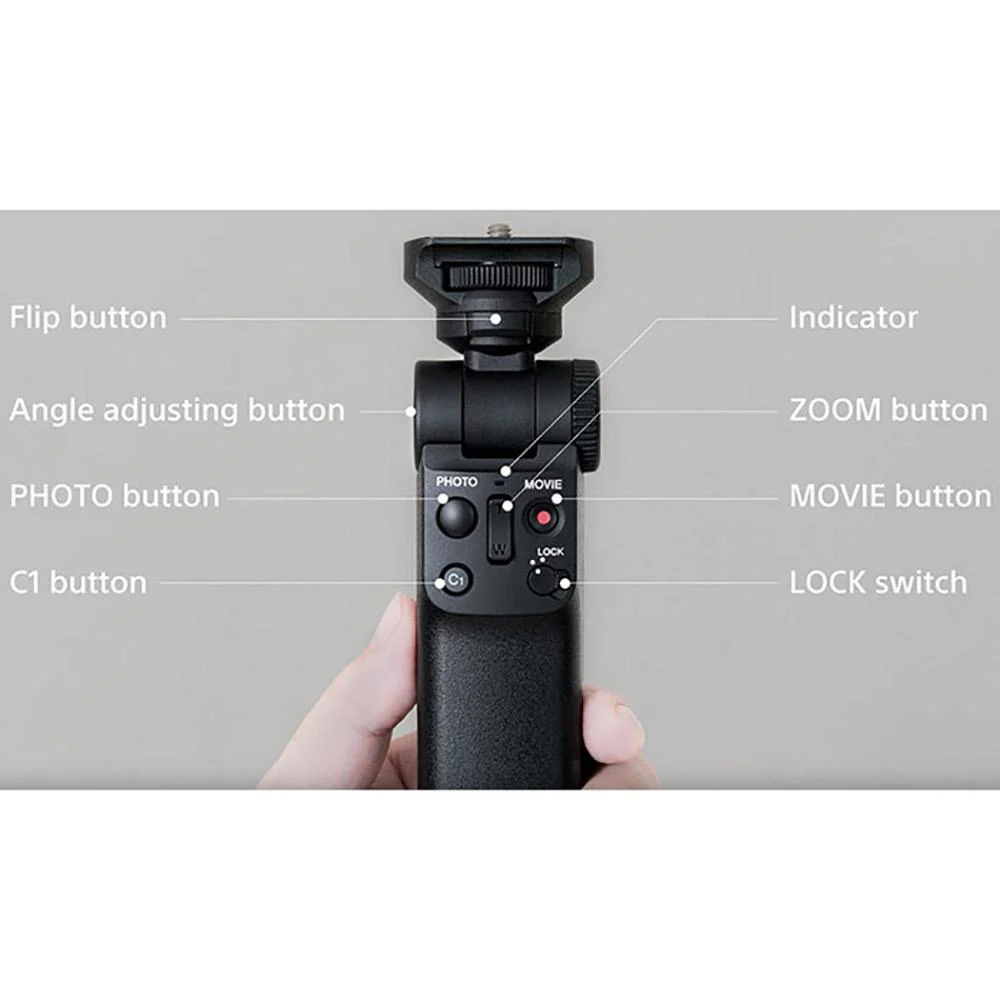 Sony Shooting Grip and Tripod with Bluetooth Wireless Remote GP-VPT2BT, Open Box - Image 12