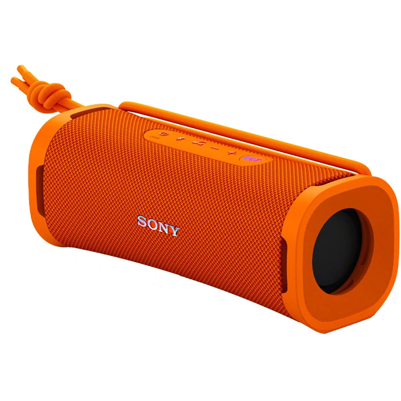 Sony (SRS-ULT10B) Portable Bluetooth Speaker 2024 Orange + Sling Backpack Bundle - Image 2