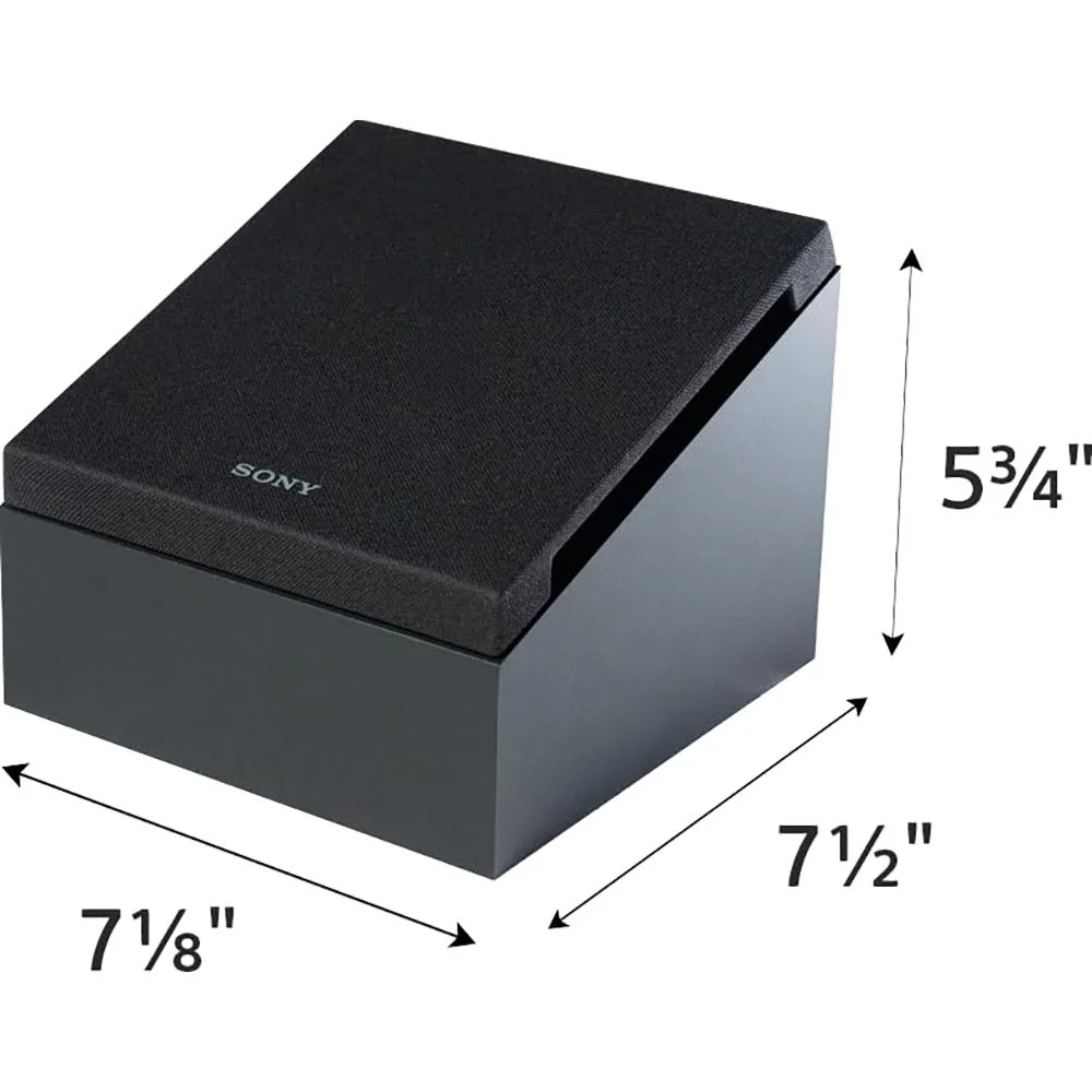 Sony SS-CSEM2 Dolby Atmos Enabled Upfiring Height Speakers, Pair (2025) - Image 5