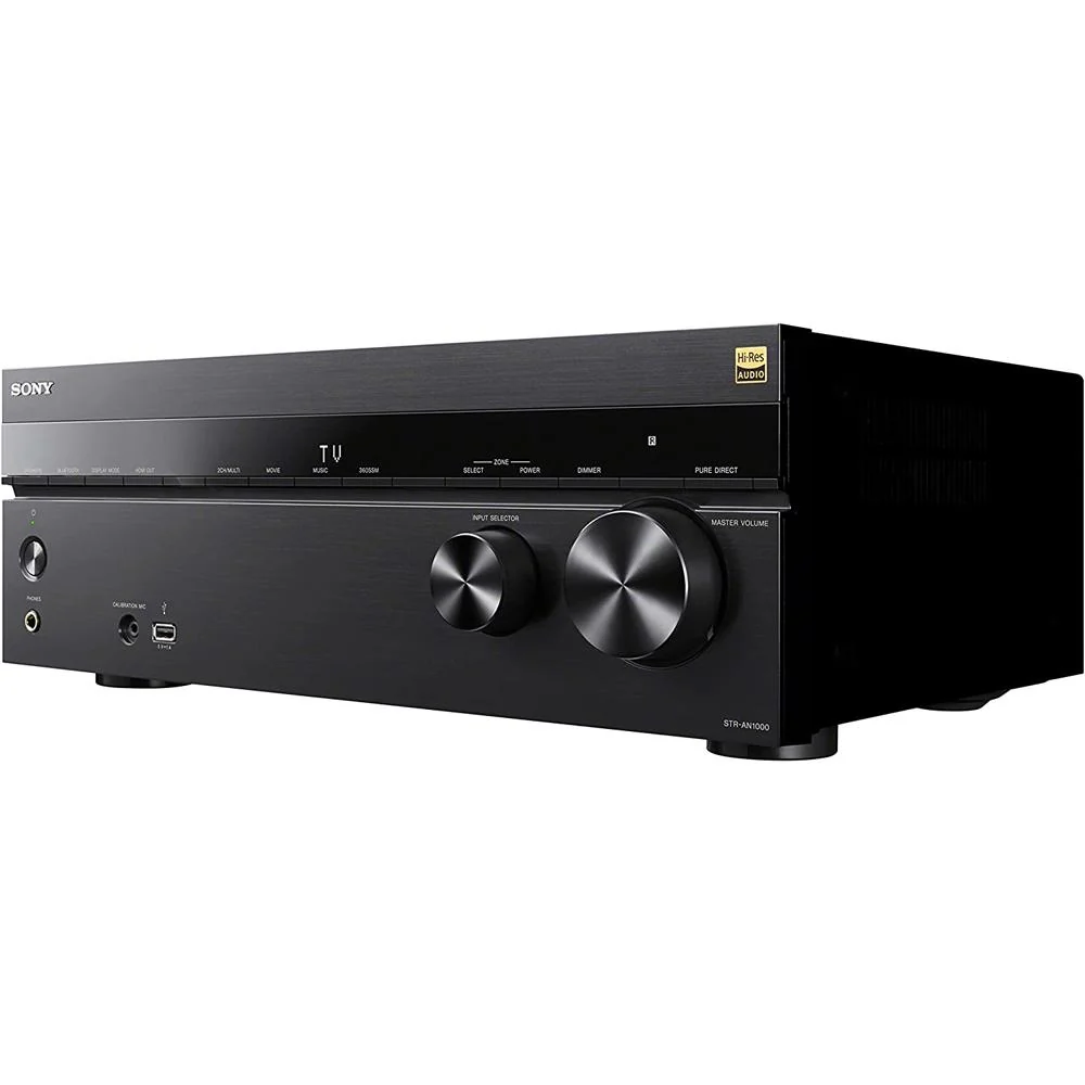 Sony STR-AN1000 7.2 Ch Home Theater 8K A/V Receiver w/ 26 Month Extended Warranty - Image 3