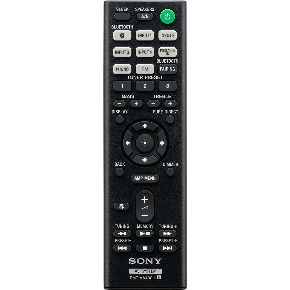 Sony STRDH190 2-Ch Stereo Receiver with Phono Inputs and BT + 2-Year Protection Pack - Image 6