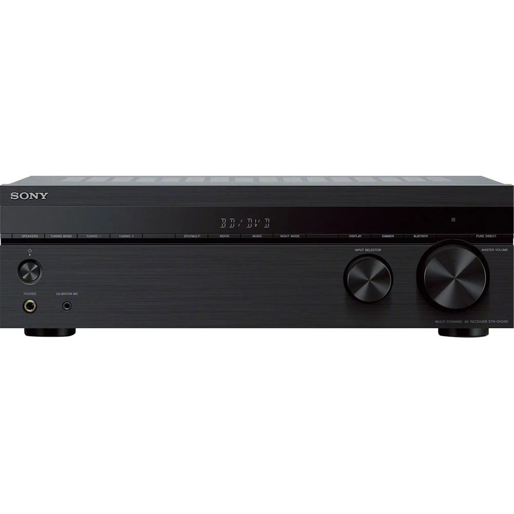 Sony STRDH590 5.2 Multi-Channel 4k HDR AV Receiver w/ 3 Year Extended Warranty - Image 2